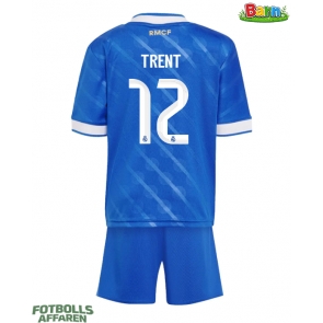 Real Madrid Alexander-Arnold #12 Tredjeställ Barn 2025-26 Kortärmad (+ Korta byxor)